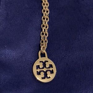Gold Tory Burch Pendant